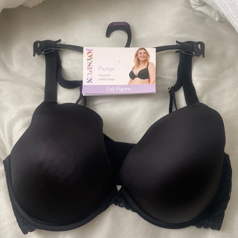 Black and Purple Bra Hanger